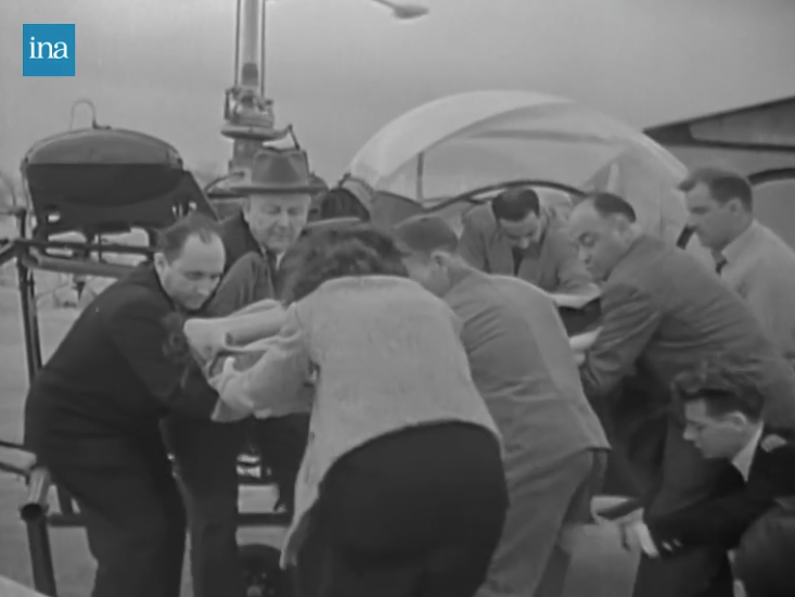 Madame Monnerot le 1er novembre 1954