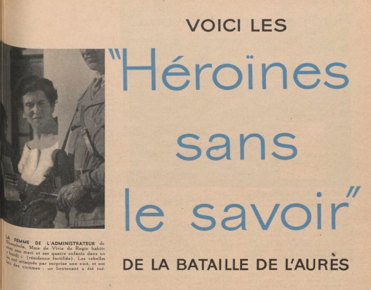 Mme Monnerot lors de la Toussaint Rouge