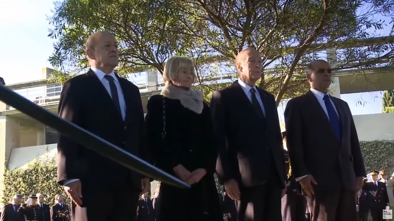 Marie-France Bigeard rend hommage au père en 2012