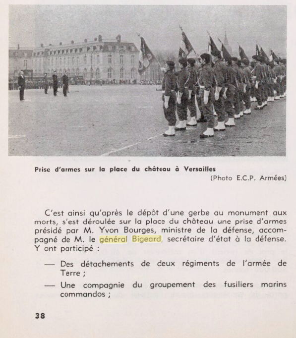 Place du château de Versailles en 1975