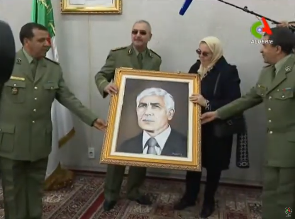 Portrait du Président Chadli Bendjedid aux côtés de son épouse, Halima