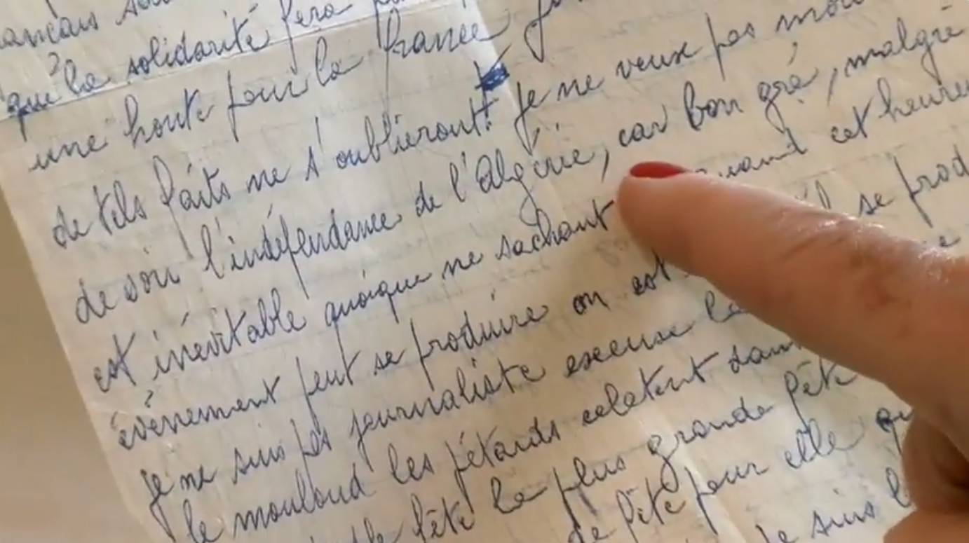 Courrier Émilie Busquant, novembre 1952