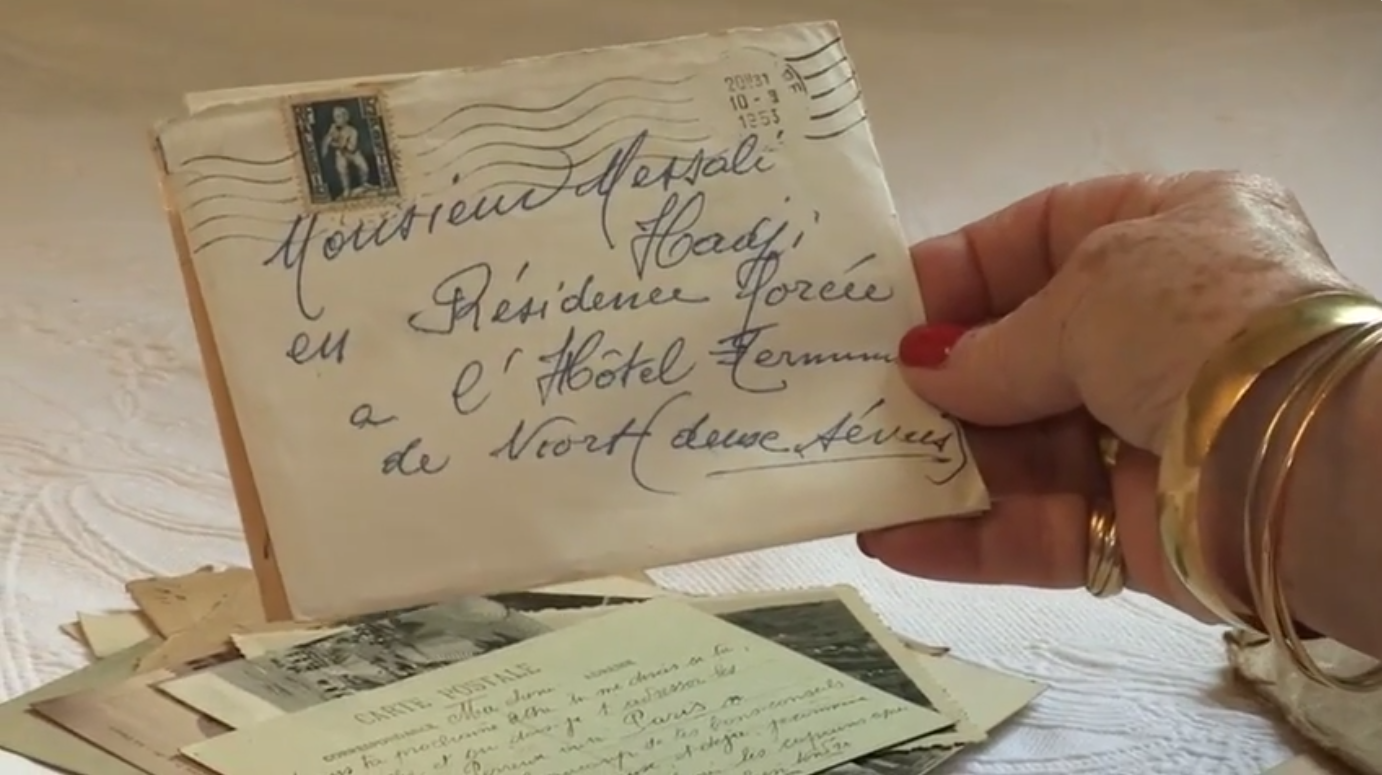 Lettre à Monsieur Messali, Niort, Deux-sèvres