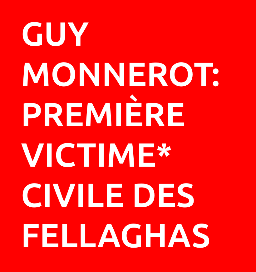 La première victime civile des fellaghas